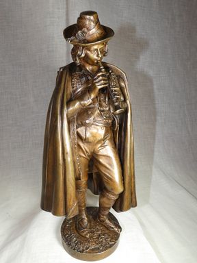 Calmels bronze 19ème siècle " le berger Provençal"