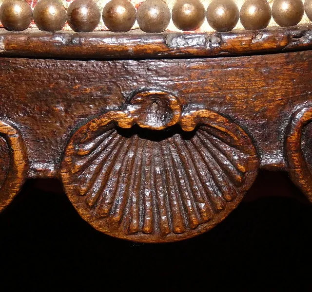 détail fauteuil 18ème siècle
