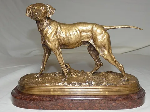 Bronze animalier 19ème signé P.J.MENE