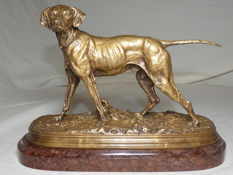 Bronze animalier 19ème signé P.J.MENE