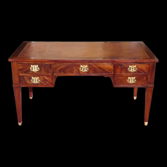 Bureau ministre Empire vers 1820 acajou