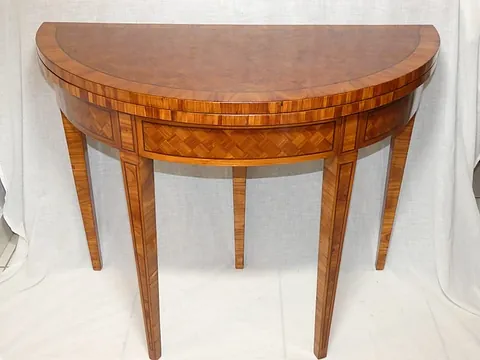 Table à jeu console 18ème époque Louis XVI 