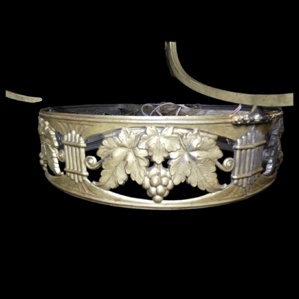 Couronne décorative en métal