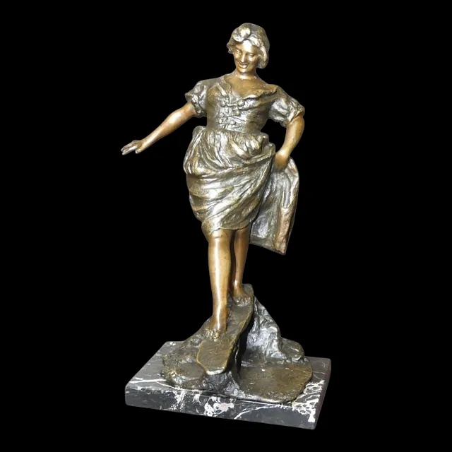 Bronze "l'équilibre " Gabriel PARENTE 19ème siècle